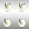 Service Caster 5 Inch 316SS Nylon Wheel Swivel Bolt Hole Caster Set with Brake SCC-SS316BHTTL20S514-NYS-2-S-2 - alternate 1
